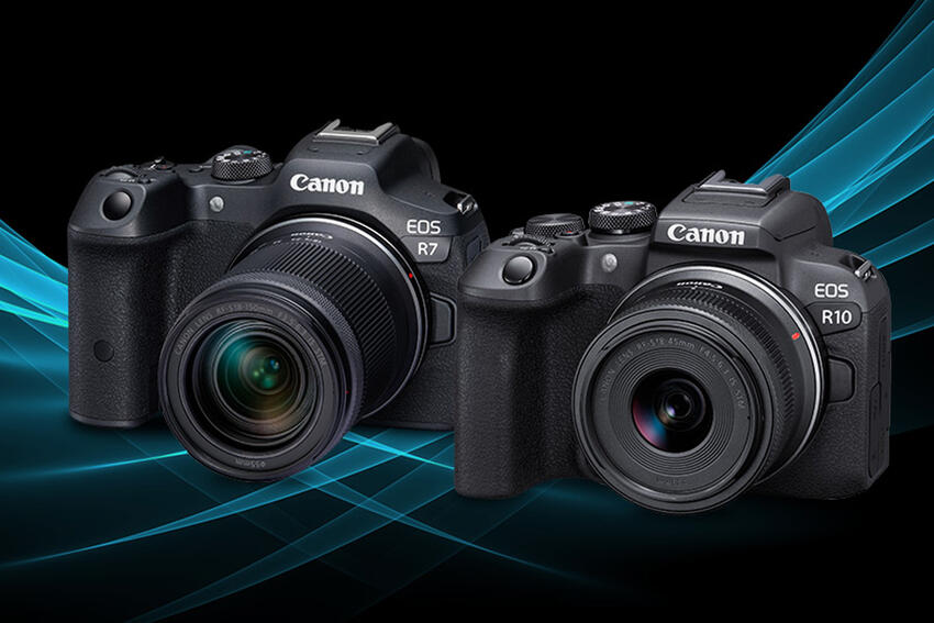EOS R med APS-C-brikke